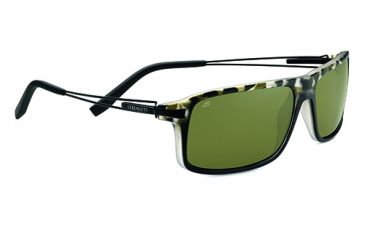 Image of Serengeti Rivoli Single Vision Prescription Sunglasses, Satin Black Tortoise Frame-7766SV