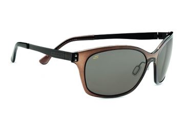 Image of Serengeti Sara Sunglasses - Satin Dark Brown Frame and Polar PhD CPG Lens 7830