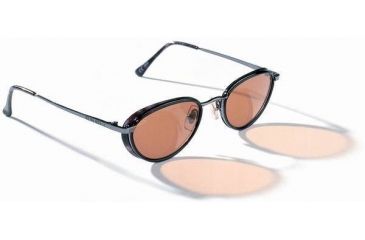 Image of Serengeti Windsor Sunglasses - Black Granite Frame - Gunmetal Lens