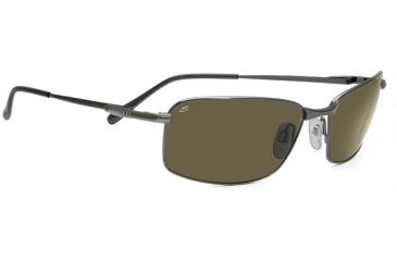 Image of Serengeti Sorrento Progressive Rx Sunglasses Shiny Gunmetal Frame 7556