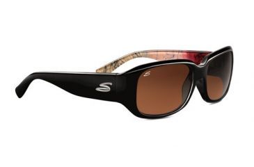 Image of Serengeti Giuliana Rx Sunglasses, Black Abstract Frame, 7462