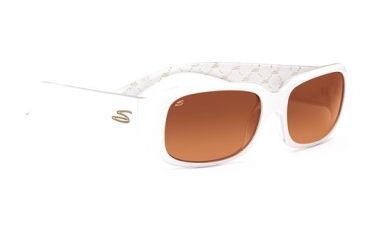 Image of Serengeti Giuliana Rx Sunglasses, Shiny White Frame, 7466