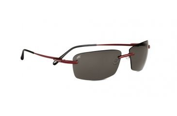 Image of Serengeti Parma Progressive Sunglasses, Satin Red Frame, 7448
