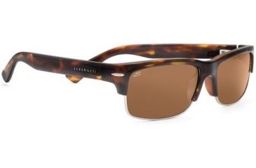 Image of Serengeti Vasio Sunglasses 7375, Dark Tortoise Frame, Polarized Drivers Lens