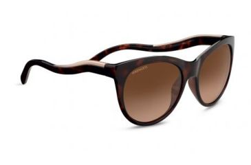 Image of Serengeti Valentina Progressive Prescription Sunglasses, Shiny Dark Tortoise Frame, 8567PR