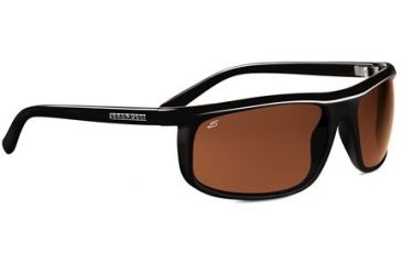 Image of Serengeti Velino Single Vision Rx Sunglasses - Two Tone Black Frame 7467