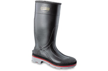 Image of Servus XTP PVC Footwear - Mens, Black / Red, 3, 75108-BLM-030