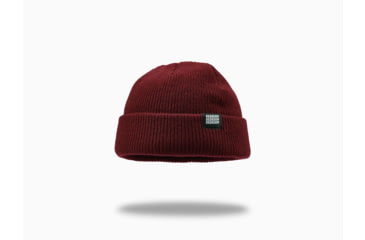 Image of Session Brand Merino Wool Beanie, Maroon, 35-002-10