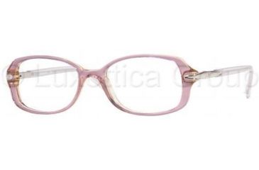 Image of Sferoflex Eyeglasses SF1530 with Rx Prescription Lenses C440-5317 - Top Cyclamen Tr.on Bro 