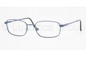 Image of Sferoflex Eyeglasses SF2126 with No-Line Progressive Rx Prescription Lenses 249-5218 - Light Blue 