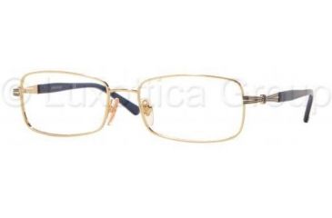 Image of Sferoflex SF2536 Bifocal Eyeglasses Gold Frame / 54 mm Prescription Lenses, 108-5416, Select Frame Color / Lens Diameter Gold Frame / 54 mm Prescription Lenses