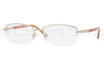 Image of Sferoflex Eyeglass Frames SF2538 440-5317 - Gold White 