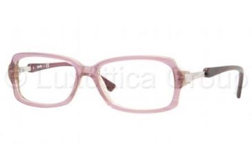 Image of Sferoflex SF 1544 Eyeglasses Styles Top Cyclamen Tr. On Brown Tr. Frame w/Non-Rx 51 mm Diameter Lenses, C440-5115