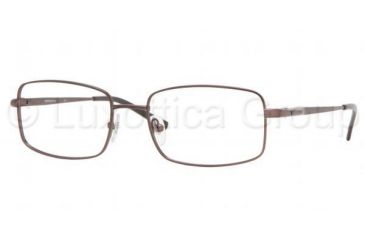 Image of Sferoflex SF2205 Progressive Eyeglasses Matte - Dark Brown Frame / 54 mm Prescription Lenses, 355-5418, Select Frame Color / Lens Diameter Matte - Dark Brown Frame / 54 mm Prescription Lenses