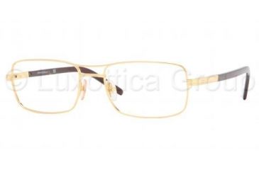 Image of Sferoflex SF 2212 Eyeglasses Styles Gold Frame w/Non-Rx 55 mm Diameter Lenses, 108-5518, Sferoflex SF 2212 Eyeglasses Styles Gold Frame w/Non-Rx 55 mm Diameter Lenses