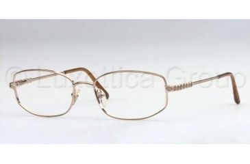 Image of Sferoflex Eyeglasses SF2490 with No-Line Progressive Rx Prescription Lenses, Select Frame Color / Lens Diameter Light Copper Frame / 49 mm Prescription Lenses