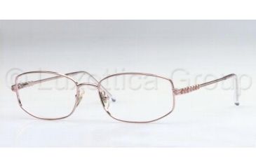 Image of Sferoflex Eyeglasses SF2490 with No-Line Progressive Rx Prescription Lenses, Select Frame Color / Lens Diameter Light Pink Frame / 51 mm Prescription Lenses
