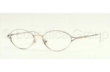 Image of Sferoflex SF 2510B Eyeglasses Styles - Silver And Light Gold Frame w/Non-Rx 51 mm Diameter Lenses, 104-5116