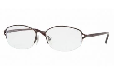 Image of Sferoflex SF 2550B Eyeglasses Styles Black Cocoa Frame w/Non-Rx 53 mm Diameter Lenses, 441-5317, Sferoflex SF 2550B Eyeglasses Styles Black Cocoa Frame w/Non-Rx 53 mm Diameter Lenses
