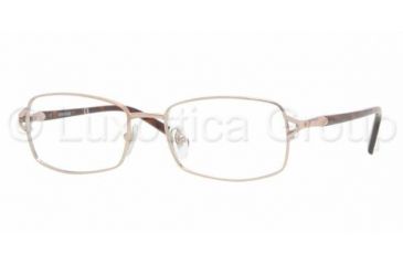 Image of Sferoflex Eyeglasses SF2551B with No-Line Progressive Rx Prescription Lenses, Select Frame Color / Lens Diameter Light Copper Frame / 53 mm Prescription Lenses