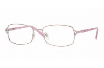 Image of Sferoflex Eyeglasses SF2551B with No-Line Progressive Rx Prescription Lenses, Select Frame Color / Lens Diameter Light Pink Frame / 51 mm Prescription Lenses