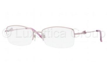 Image of Sferoflex Eyeglasses SF2553 with No-Line Progressive Rx Prescription Lenses, Select Frame Color / Lens Diameter Light Pink Frame / 51 mm Prescription Lenses