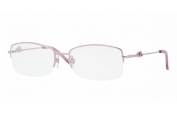 Image of Sferoflex Eyeglasses SF2553 with No-Line Progressive Rx Prescription Lenses, Select Frame Color / Lens Diameter Light Pink Frame / 53 mm Prescription Lenses