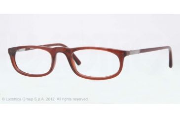 Image of Sferoflex SF1137 Eyeglass Frames C563-50 - Trasparent Brown Frame, Demo Lens Lenses