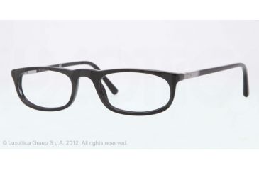 Image of Sferoflex SF1137 Eyeglass Frames C568-50 - Black Frame, Demo Lens Lenses