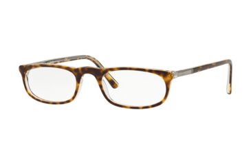 Image of Sferoflex SF1137 Eyeglass Frames C633-50 - Top Havana On Crystal