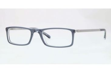 Image of Sferoflex SF1139 Single Vision Prescription Eyeglasses C559-53 - Avio On Trasparent Frame