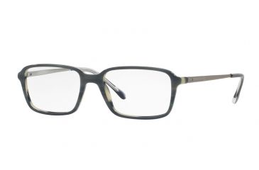 Image of Sferoflex SF1144 Single Vision Prescription Eyeglasses C594-53 - Marble Avio Frame