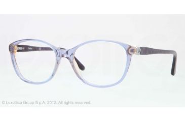 Image of Sferoflex SF1548 Progressive Prescription Eyeglasses C352-52 - Top Azure On Violet Frame, Demo Lens Lenses