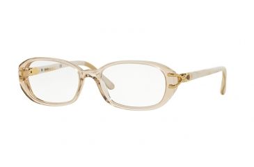 Image of Sferoflex SF1552B Single Vision Prescription Eyeglasses C581-52 - Trasparent Beige Frame