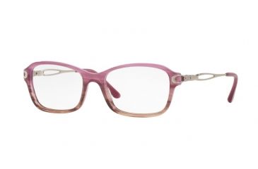 Image of Sferoflex SF1557B Single Vision Prescription Eyeglasses C590-50 - Antique Trasparent Pink Frame
