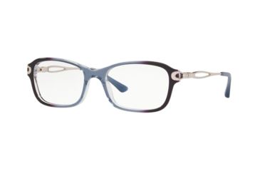 Image of Sferoflex SF1557B Single Vision Prescription Eyeglasses, 50mm, Ivory Gradient Violet, SF1557B-C635-50-SV