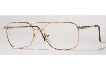 Image of Sferoflex SF2043U SV Prescription Eyeglasses Gold Frame / 54 mm Prescription Lenses, 108-5417