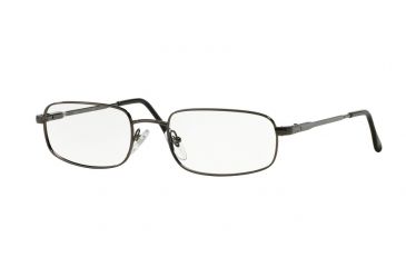 Image of Sferoflex SF2115 Eyeglass Frames 268-53 - Gunmetal Frame