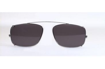 Image of Sferoflex SF 2151C Clip-Ons Gunmetal Frame w/Non-Rx 53 mm Diameter Gray Lenses