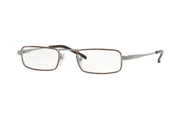 Image of Sferoflex SF2201 Progressive Prescription Eyeglasses, 50mm, Gunmetal/Tabacco, SF2201-S709-50-PRO