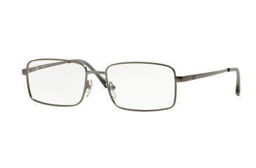 Image of Sferoflex SF2248 Progressive Prescription Eyeglasses 231-55 - Matte Gunmetal Frame, Demo Lens Lenses