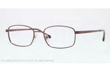 Image of Sferoflex SF2250 Eyeglass Frames 355-52 - Matte - Dark Brown Frame, Demo Lens Lenses