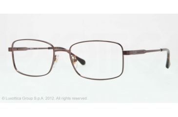 Image of Sferoflex SF2259 Bifocal Prescription Eyeglasses 441-54 - Black Cocoa Frame, Demo Lens Lenses