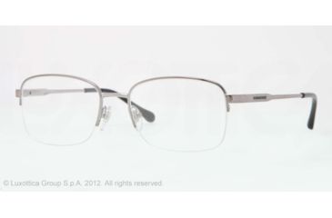 Image of Sferoflex SF2260 Eyeglass Frames 268-51 - Gunmetal Frame, Demo Lens Lenses