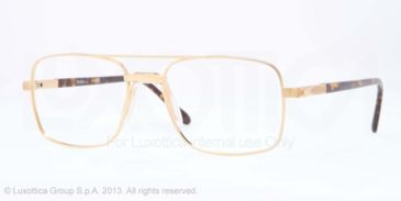 Image of Sferoflex SF2263 Progressive Prescription Eyeglasses 108-54 - Gold Frame