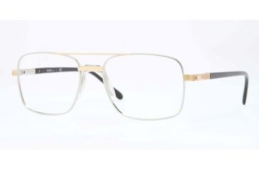 Image of Sferoflex SF2263 Progressive Prescription Eyeglasses 131-54 - Silver-Gold Frame