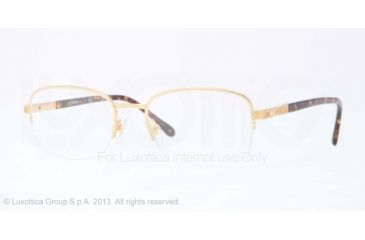 Image of Sferoflex SF2264 Eyeglass Frames 108-52 - Gold Frame