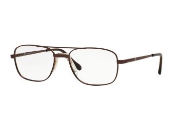 Image of Sferoflex SF2268 Bifocal Prescription Eyeglasses 355-54 - Matte Dark Brown Frame