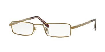 Image of Sferoflex SF2269 Bifocal Prescription Eyeglasses 503-52 - Matte Gold Frame