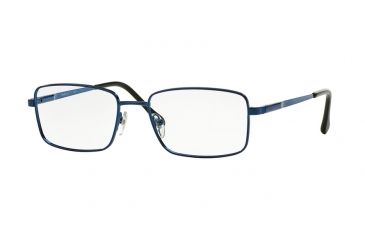 Image of Sferoflex SF2271 Progressive Prescription Eyeglasses 277-53 - Dark Blue Frame